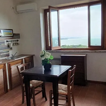 公寓式酒店 Poloturisticoumbria Rustico Con Piscina Vista *