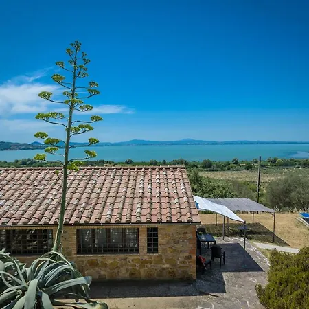 Poloturisticoumbria Rustico Con Piscina Vista Appart hôtel Passignano sul Trasimeno